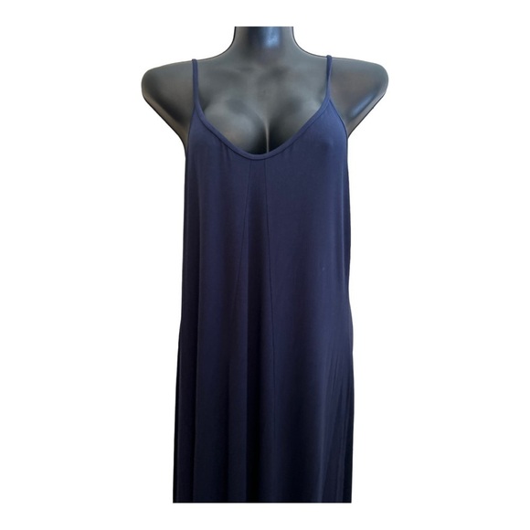 LOVEAPPELLA A-Line Maxi Dress in midnight - Picture 8 of 12